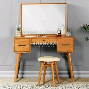 Meja Rias Alisya Hutankayu Furniture Mebel Jati Jepara