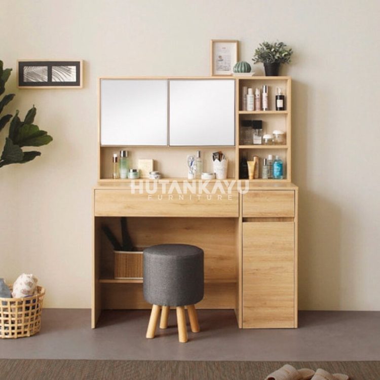 Meja Rias Anjani Hutankayu Furniture Mebel Jati Jepara