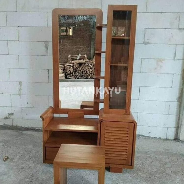 Meja Rias April Hutankayu Furniture Mebel Jati Jepara