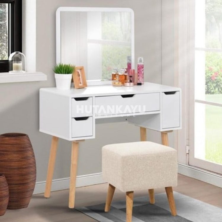 Meja Rias Arsyana Hutankayu Furniture Mebel Jati Jepara