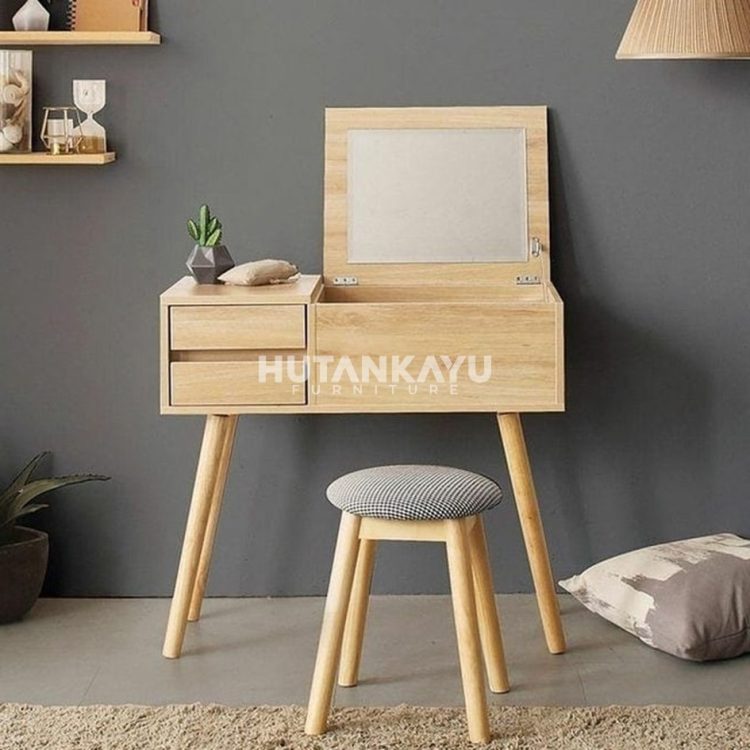 Meja Rias Atira Hutankayu Furniture Mebel Jati Jepara