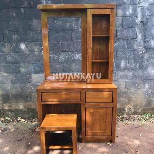 Meja Rias Ayara Hutankayu Furniture Mebel Jati Jepara
