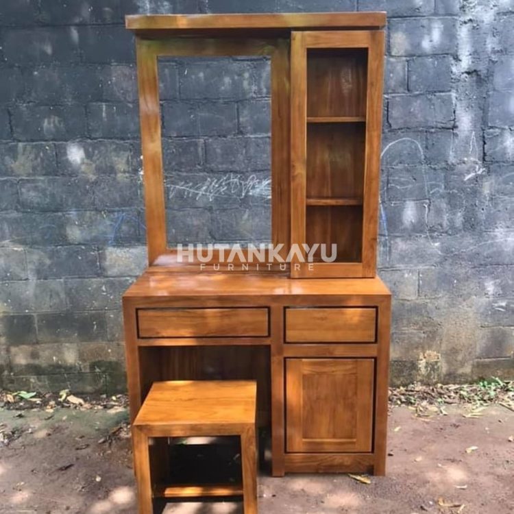 Meja Rias Ayara Hutankayu Furniture Mebel Jati Jepara