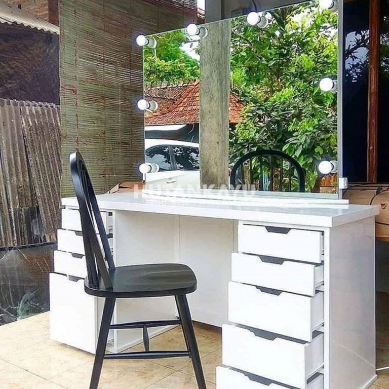 Meja Rias Azkia Hutankayu Furniture Mebel Jati Jepara